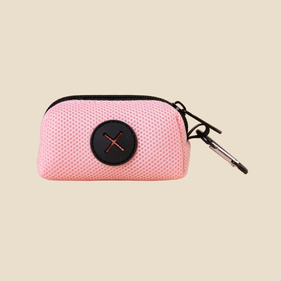 Portable Waste Bag Dispenser with Leash Clip