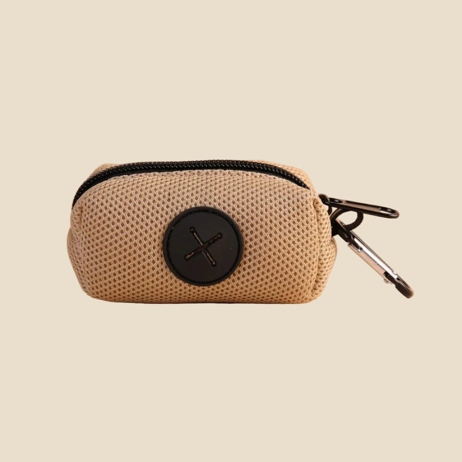 Portable Waste Bag Dispenser with Leash Clip