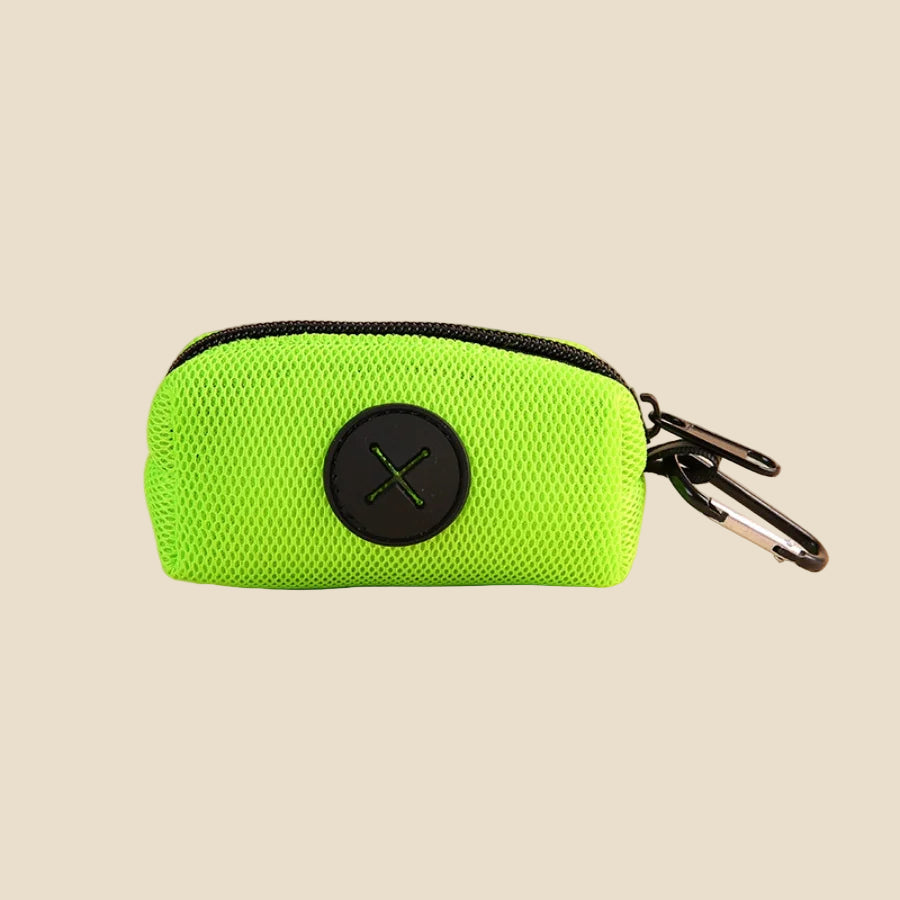 Portable Waste Bag Dispenser with Leash Clip