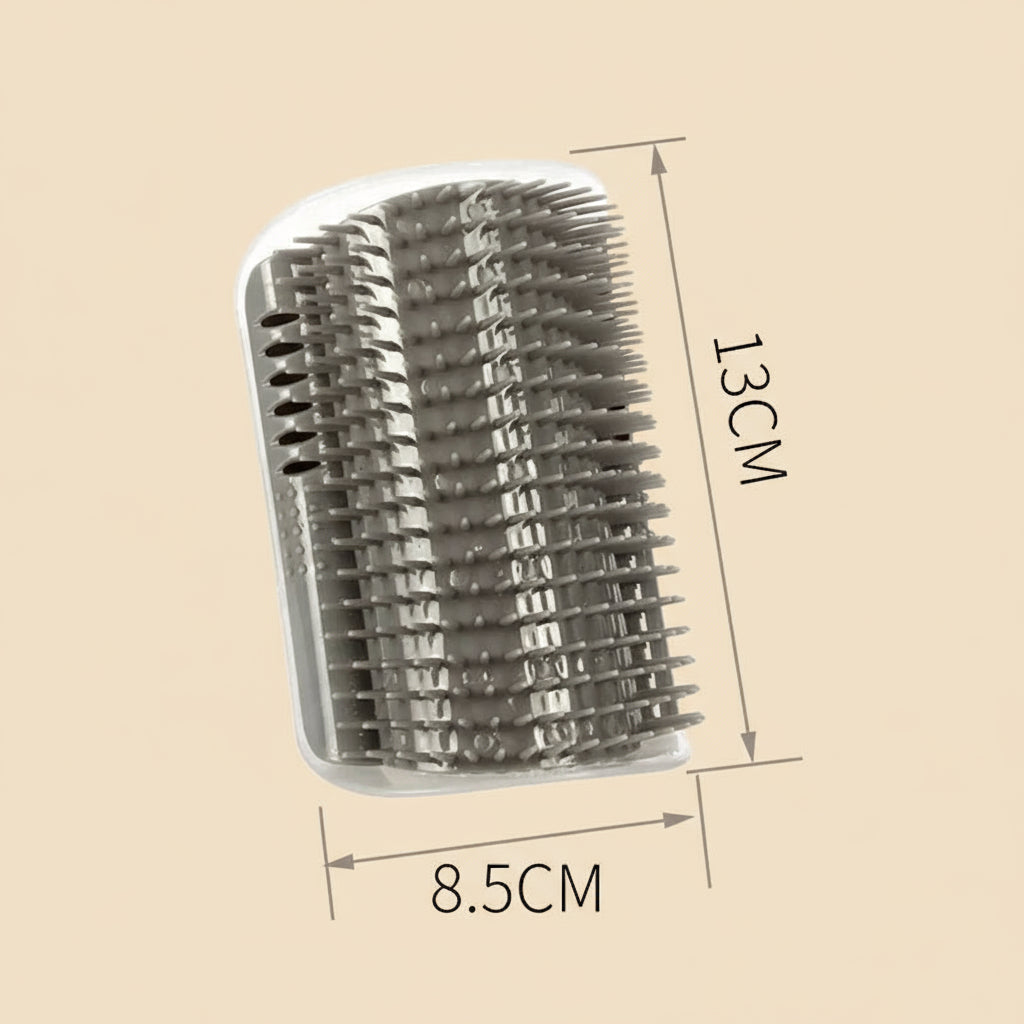 Cat Corner Brush & Scratcher Comb