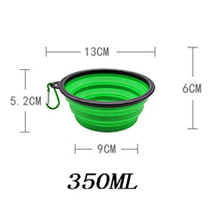 Folding Silicone Pet Travel Bowl