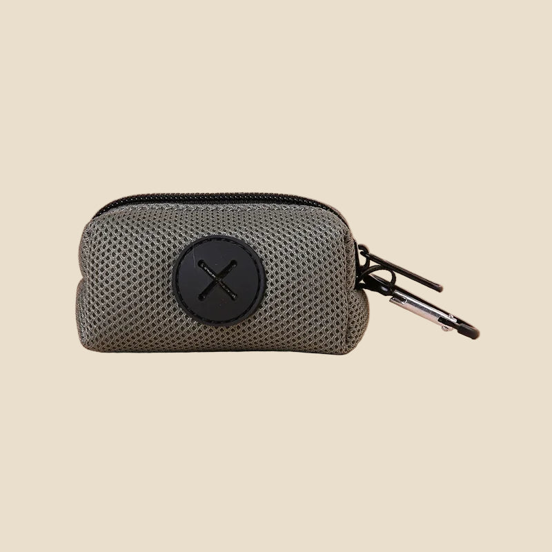 Portable Waste Bag Dispenser with Leash Clip