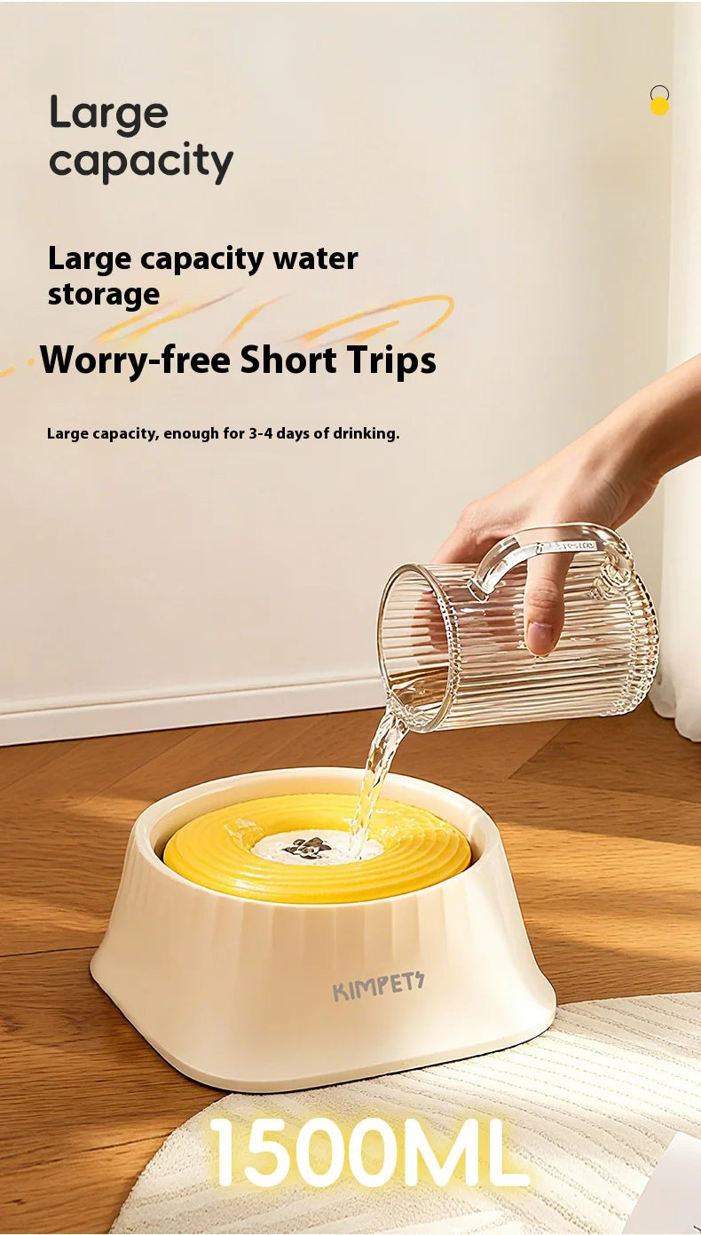 No-Spill Pet Water Bowl