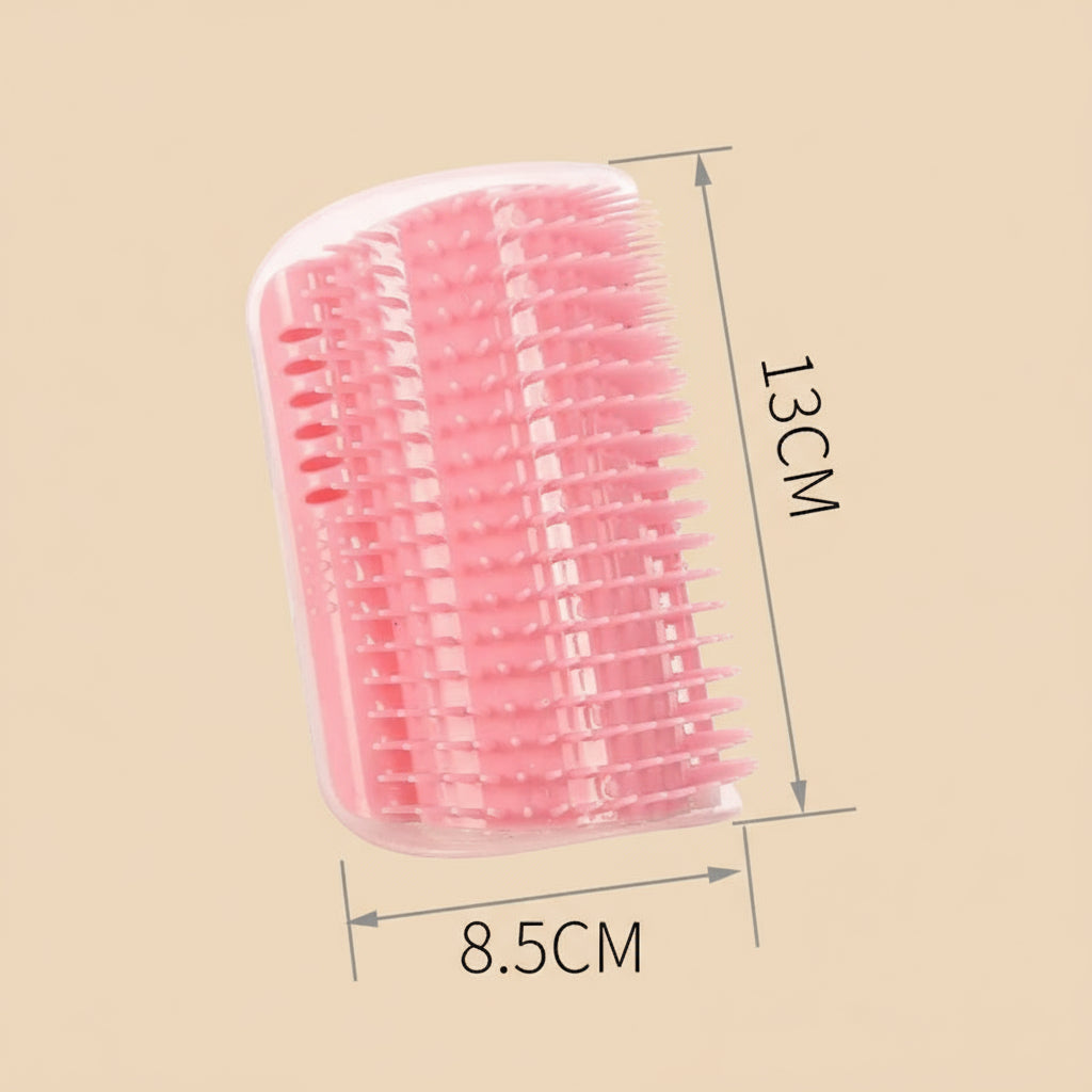 Cat Corner Brush & Scratcher Comb