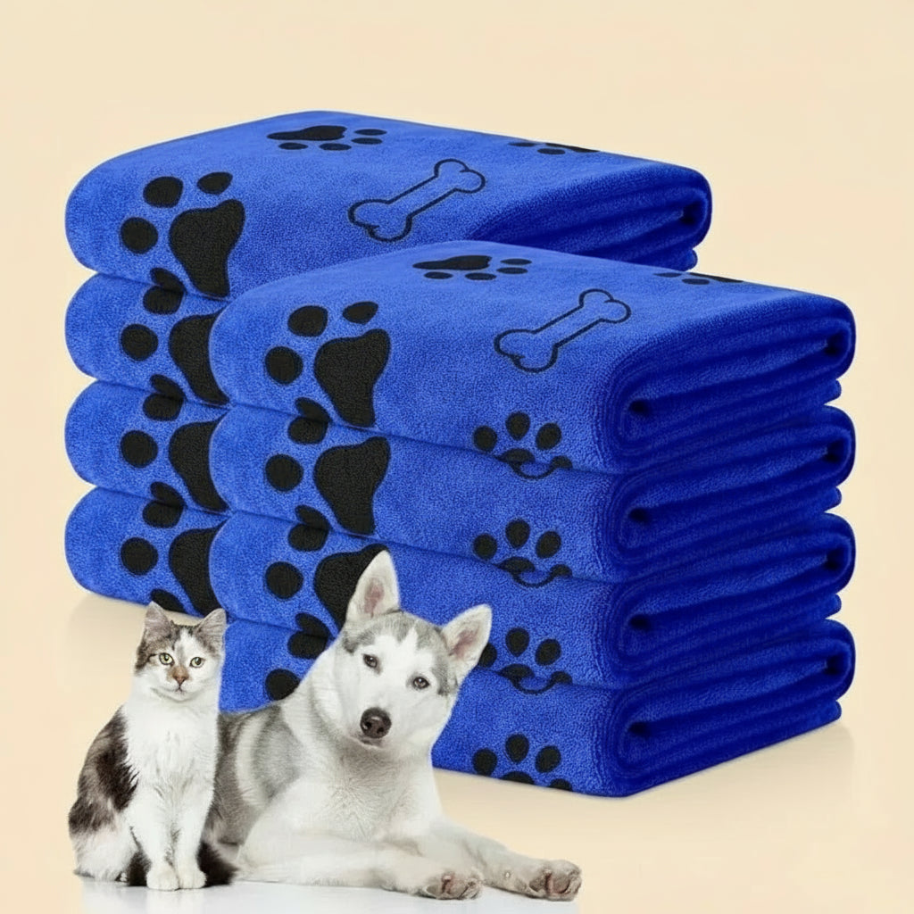 Quick-Dry Microfiber Pet Towel