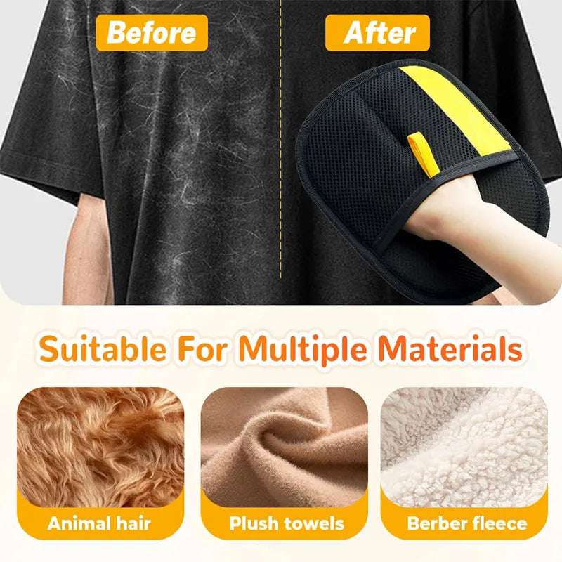 Double-Sided Pet Grooming Glove