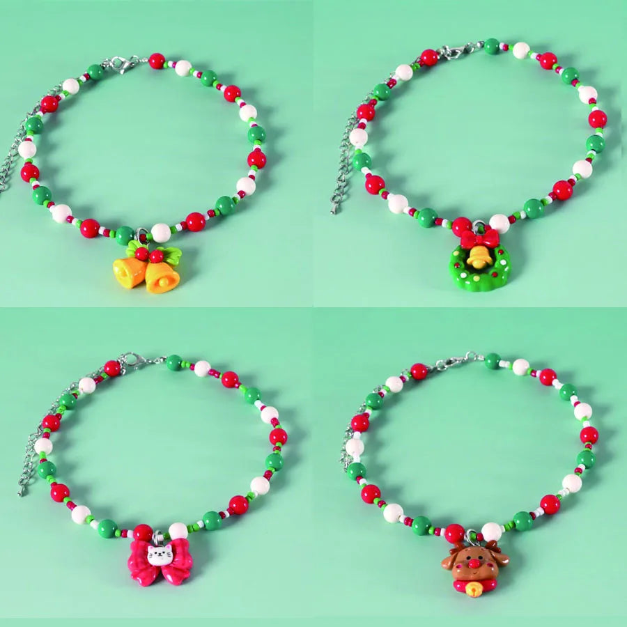 Christmas Bead Necklace