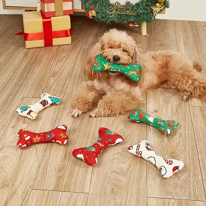 Christmas Dog Chew Toys