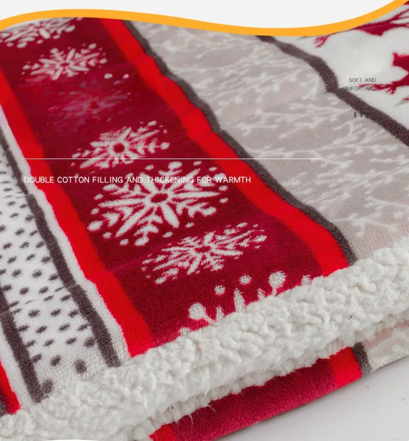 Christmas Blanket Pad