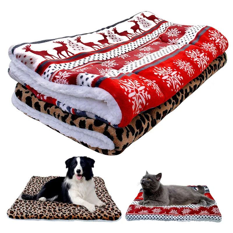 Christmas Blanket Pad