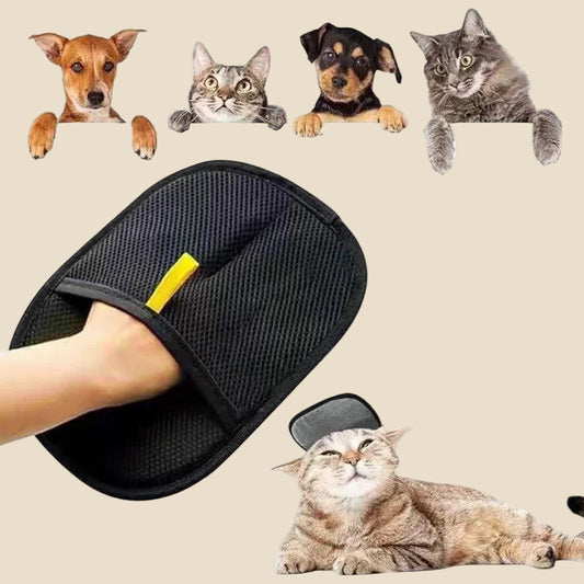 Double-Sided Pet Grooming Glove