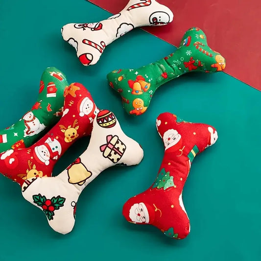 Christmas Dog Chew Toys