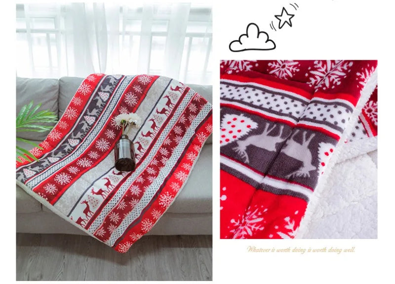 Christmas Blanket Pad