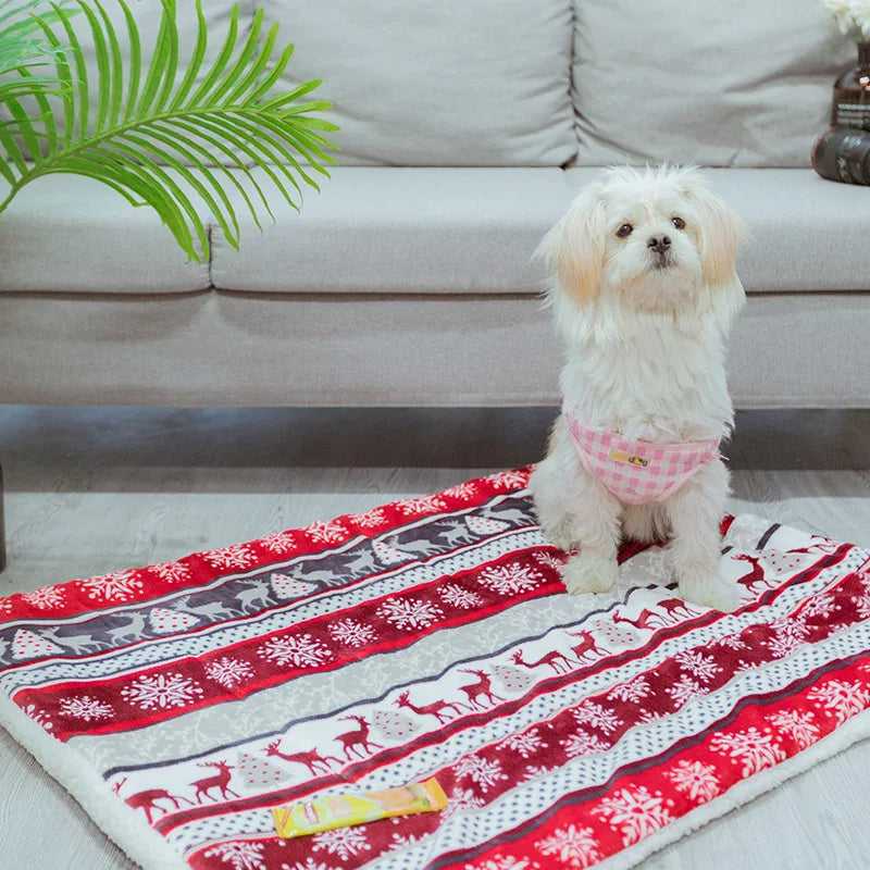 Christmas Blanket Pad